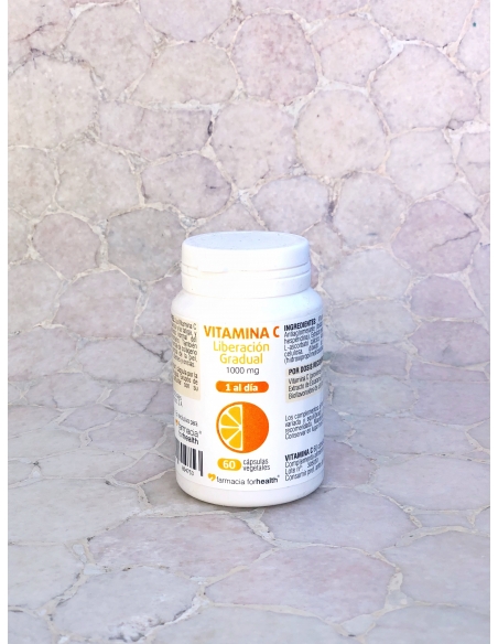 Vitamina C Liberación Gradual 1000 mg 60 capsulas