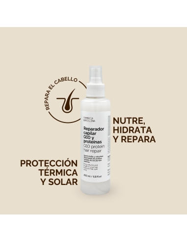 Q10 and protein hair repairer