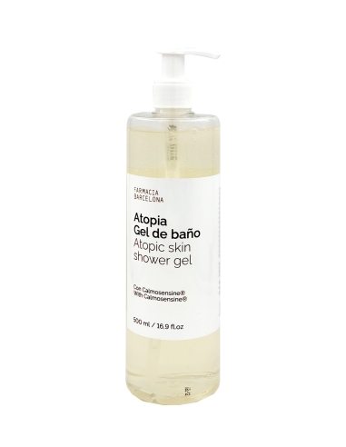 Bath gel for atopic skin
